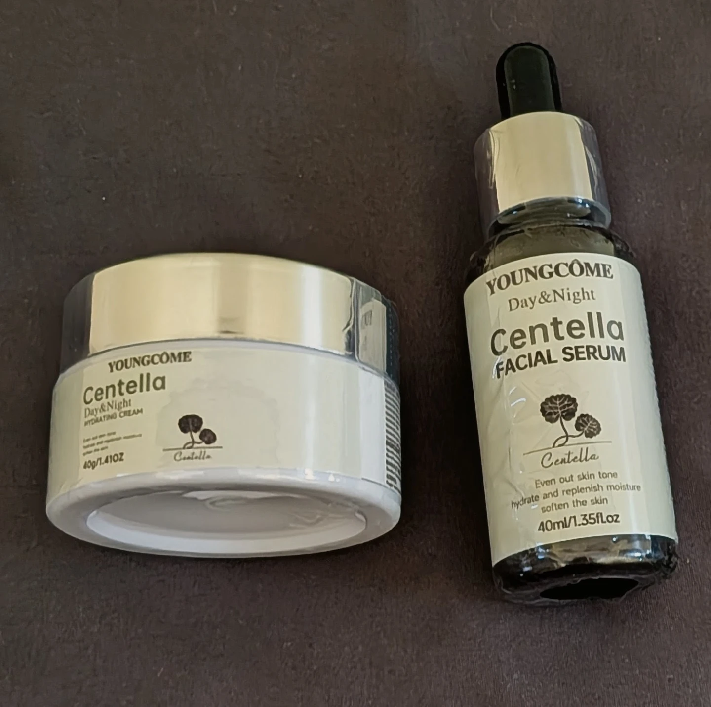 YOUNGCOME Centella Cream and Facial Serum Set