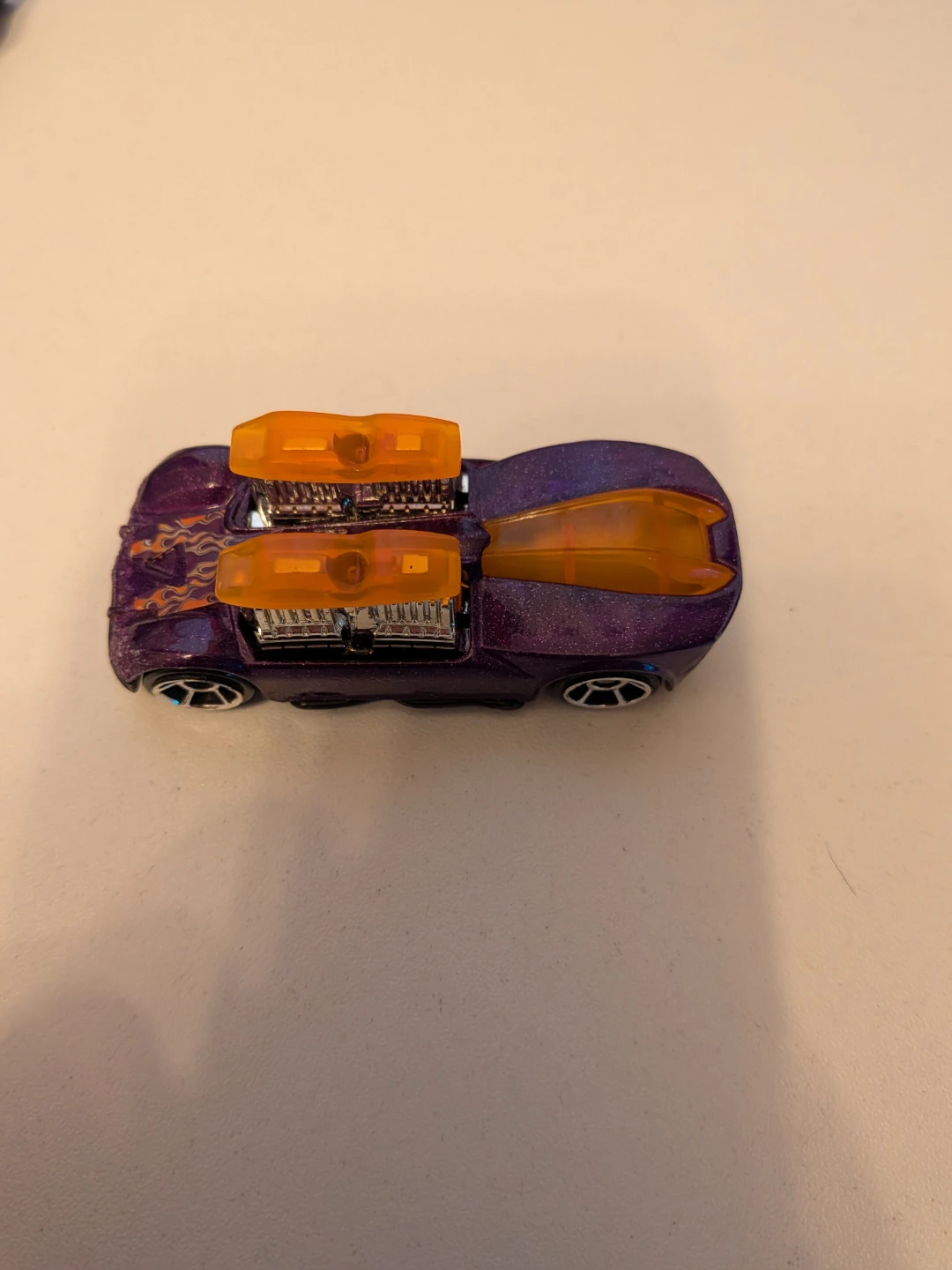 Mattel McDonald's Hot Wheels Purple Toy Car - photo 2