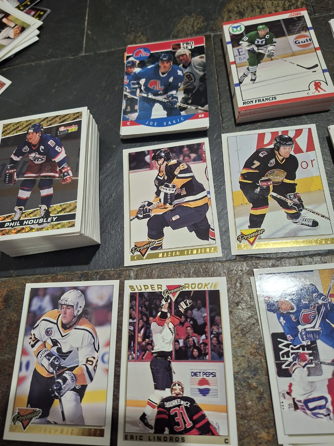 Assorted Vintage NHL Hockey Trading Cards - photo 2