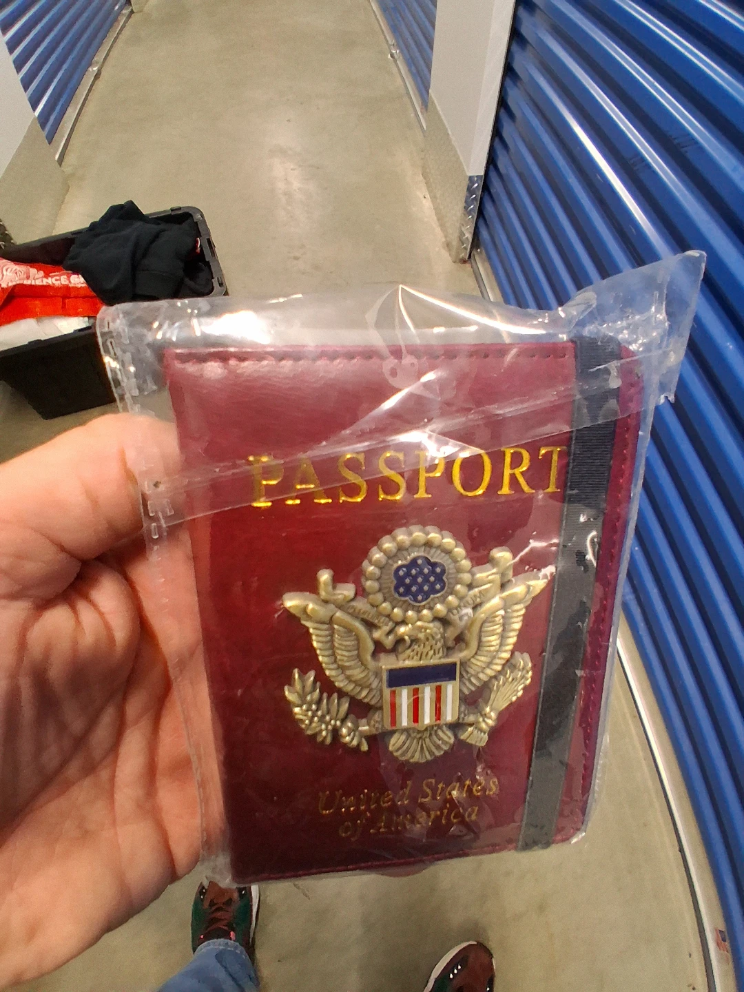 Red United States Passport Cover/Wallet