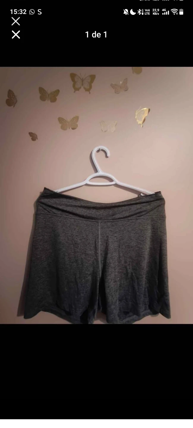 Grey Athletic Shorts