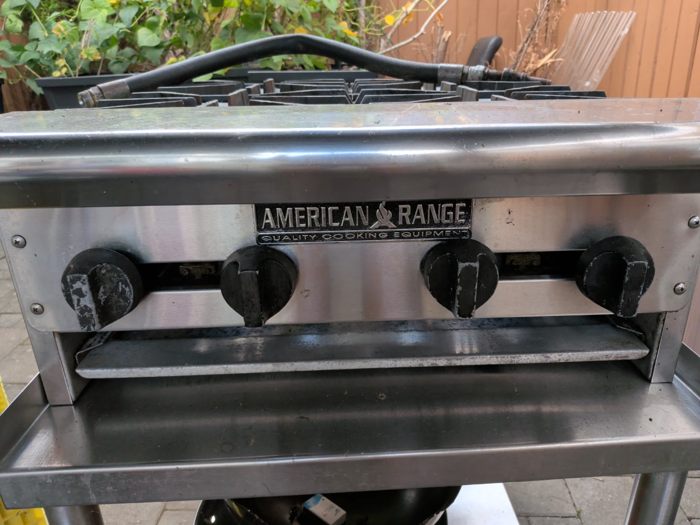 American Range 4-Burner Commercial Stove