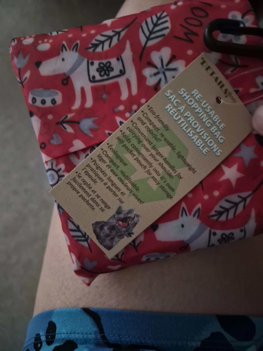 Details Re-usable Shopping Bag