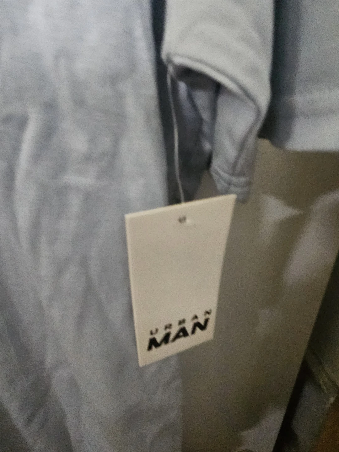 Urban Man Light Blue Henley Shirt - photo 3