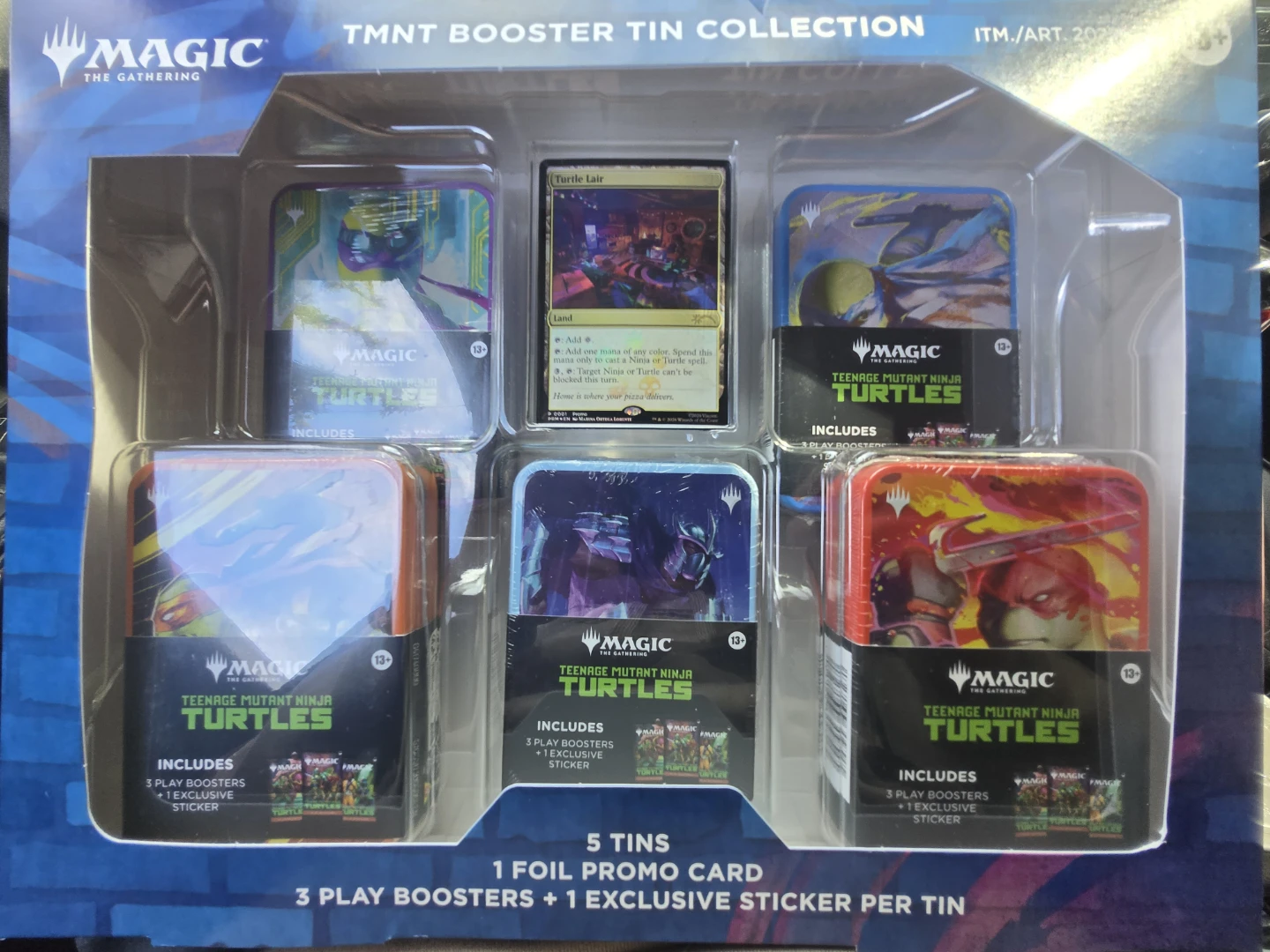 Magic: The Gathering TMNT Booster Tin Collection