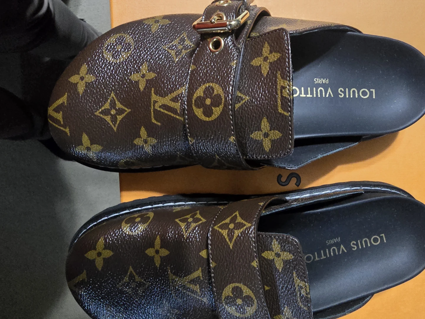 Louis Vuitton Monogram Mules