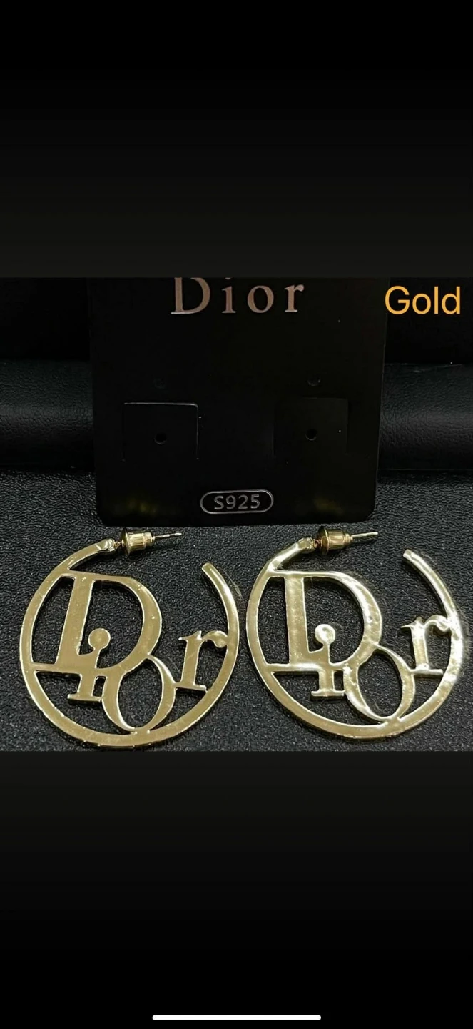 Designer Hoop Earrings - photo 3