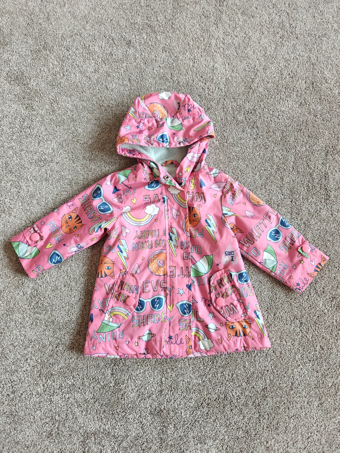 Carter's rain jacket size 12 months