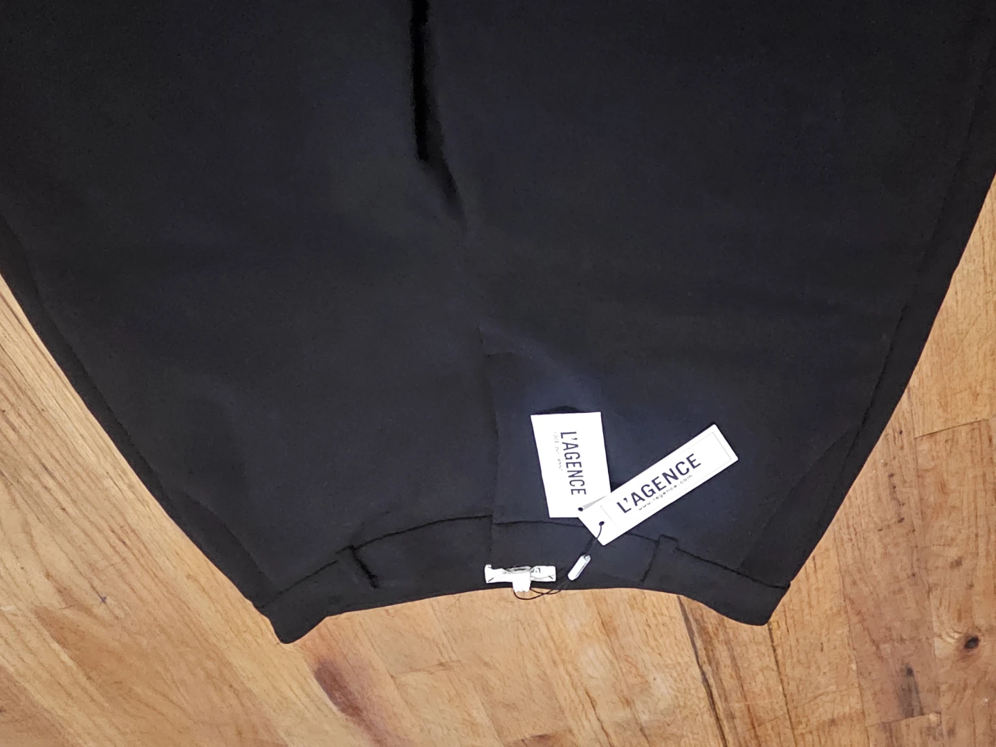 L'AGENCE Black Wide-Leg Pants Size 8 - photo 2