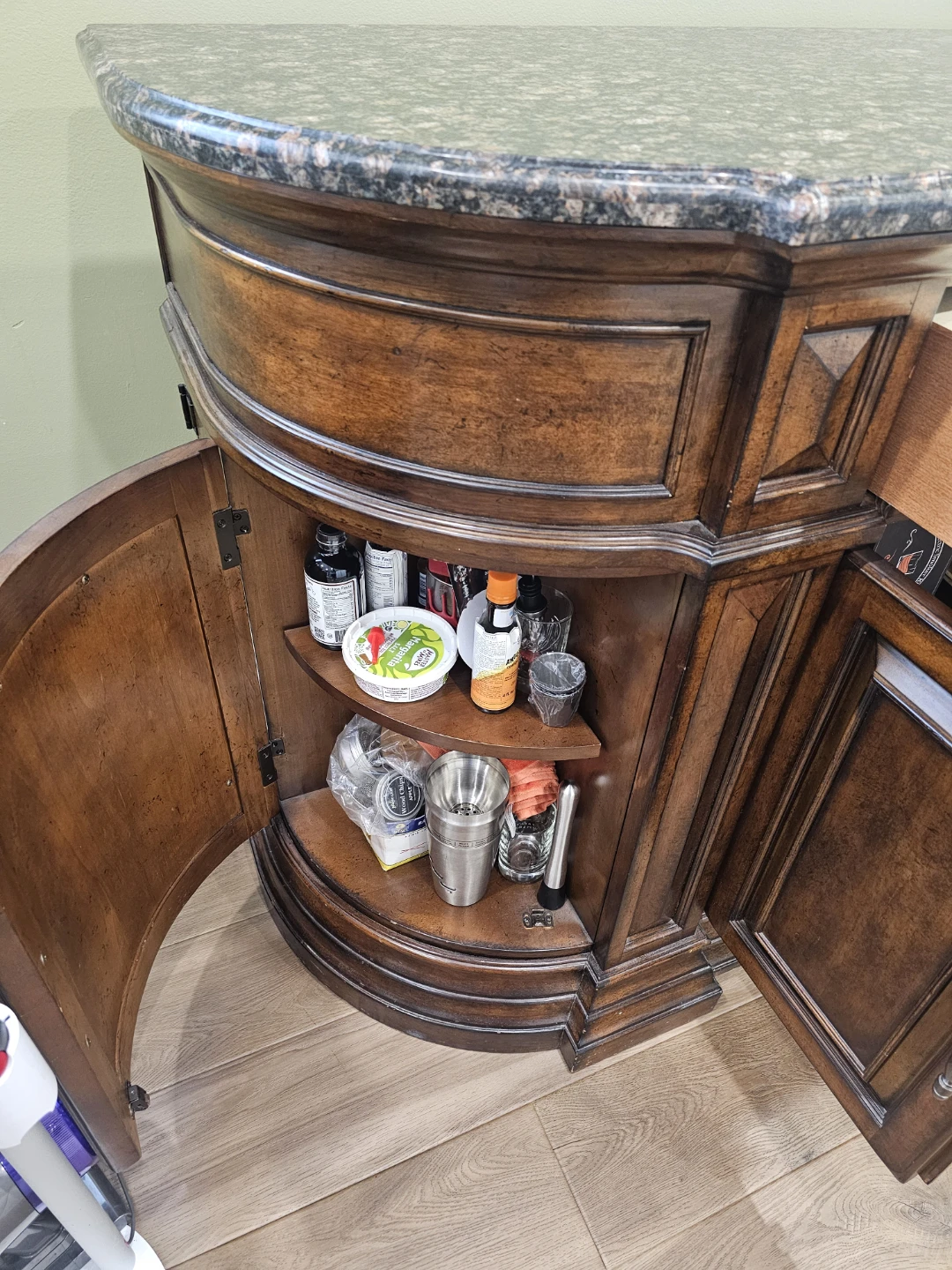 Marble top Credenza Server - photo 5