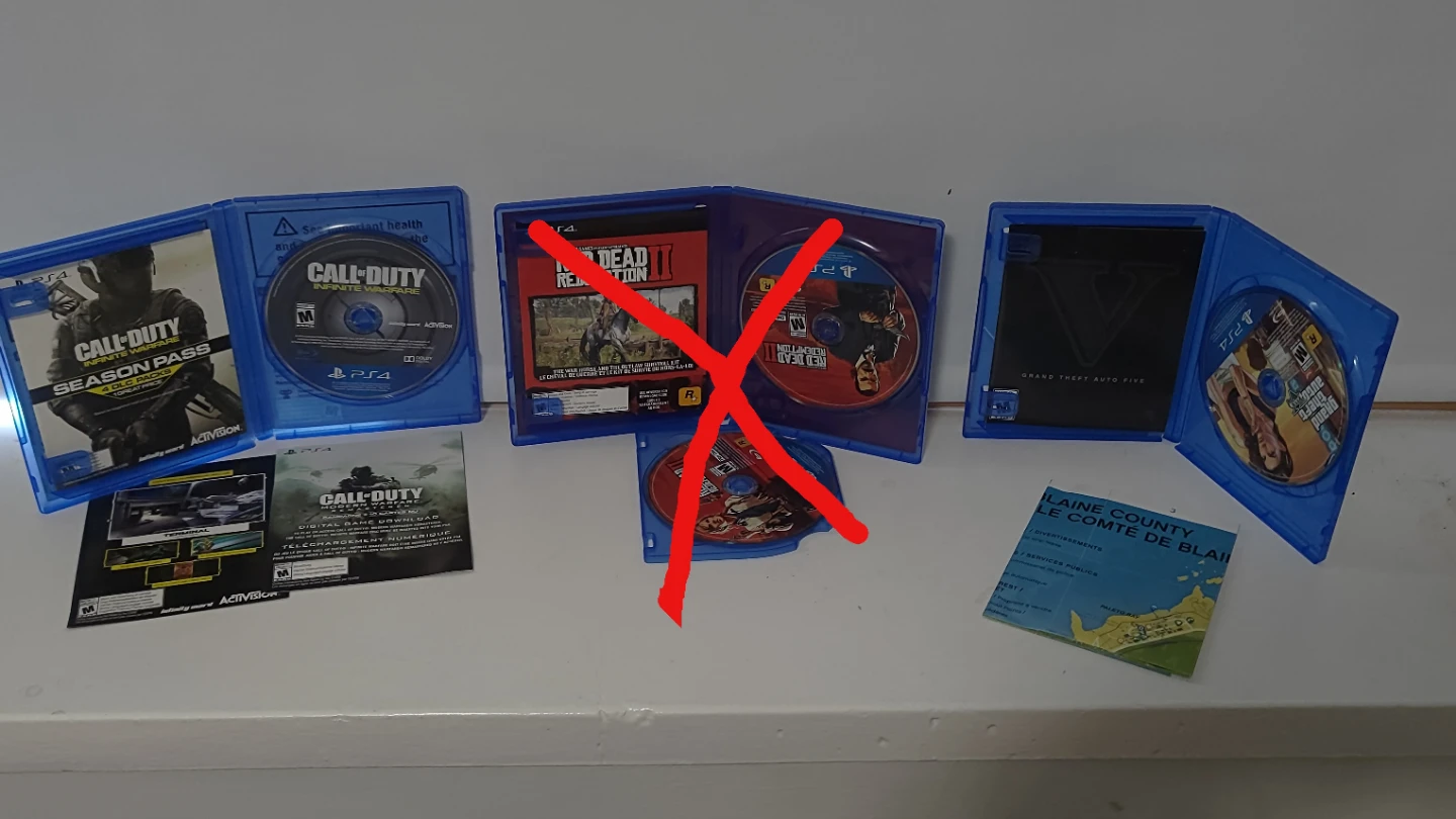 Set of 5 PlayStation 4 game bundle - photo 2