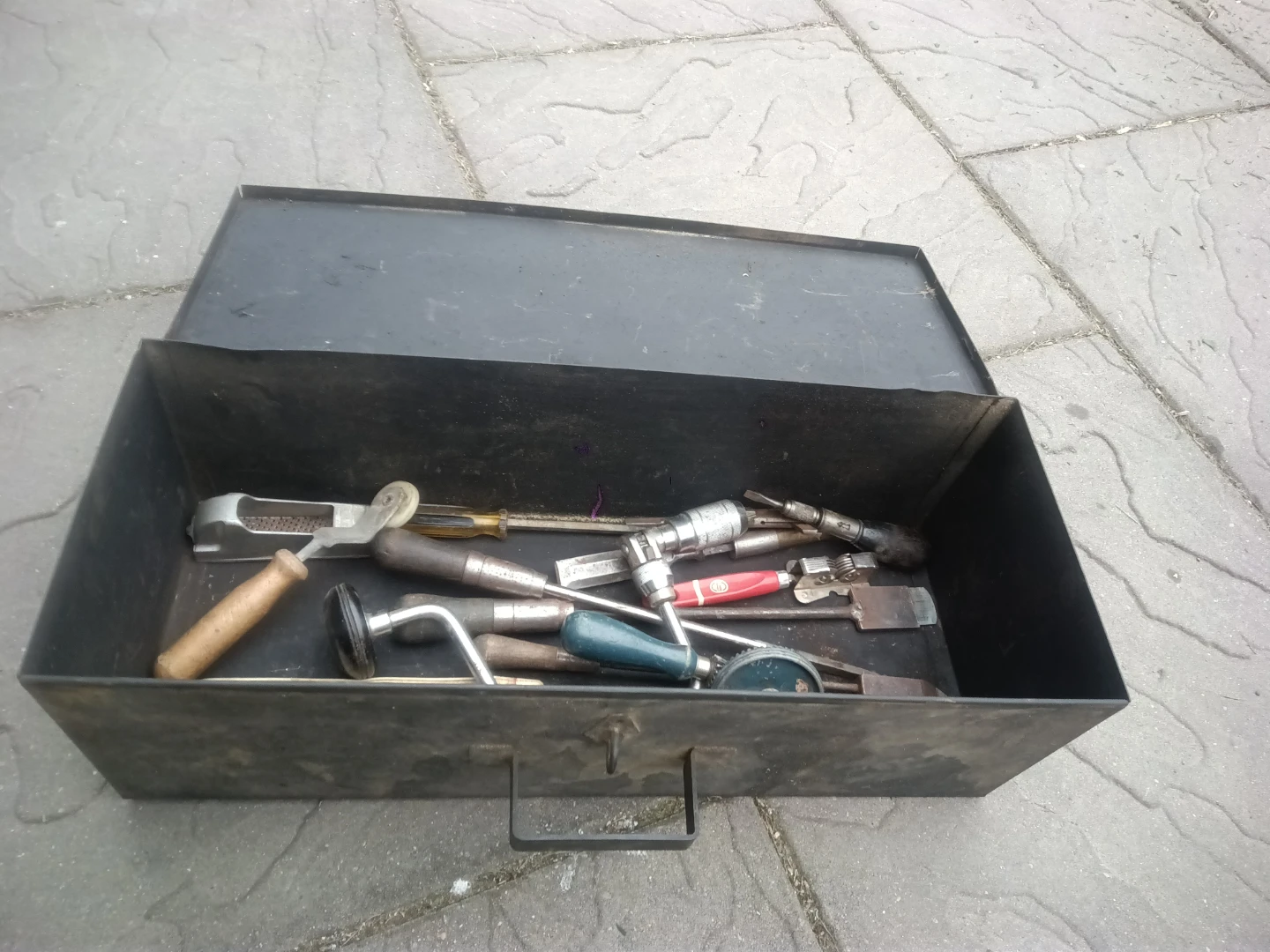 Vintage Metal Toolbox