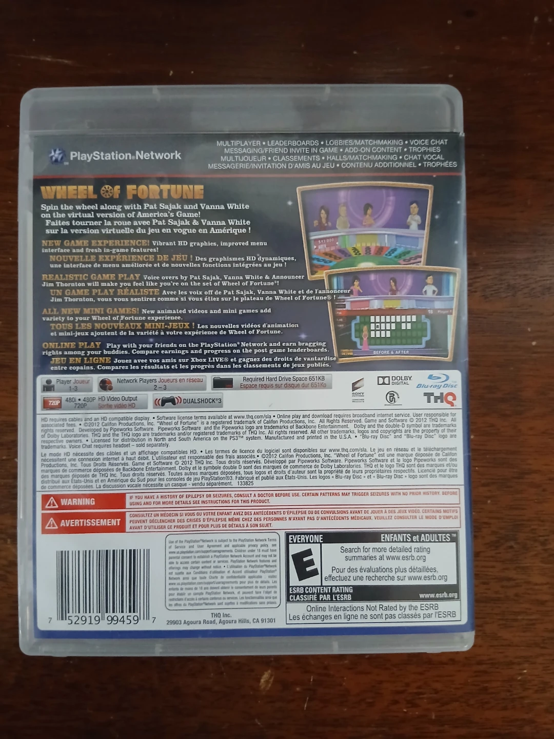 Wheel of Fortune PlayStation 3 Game - photo 2