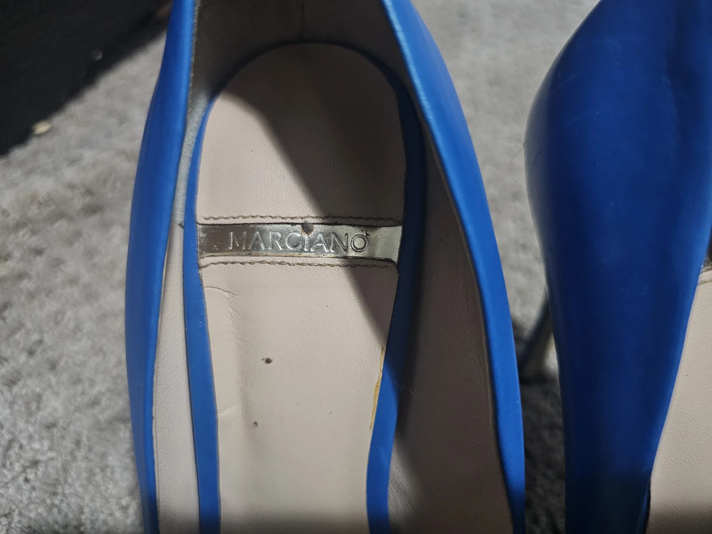 Marciano Blue Pointed-Toe Stiletto Heels - photo 2
