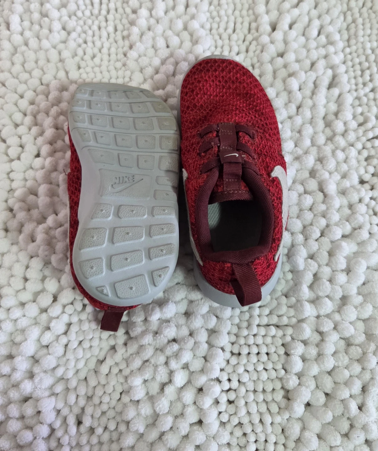 Nike Kids Running Shoes Red - photo 3