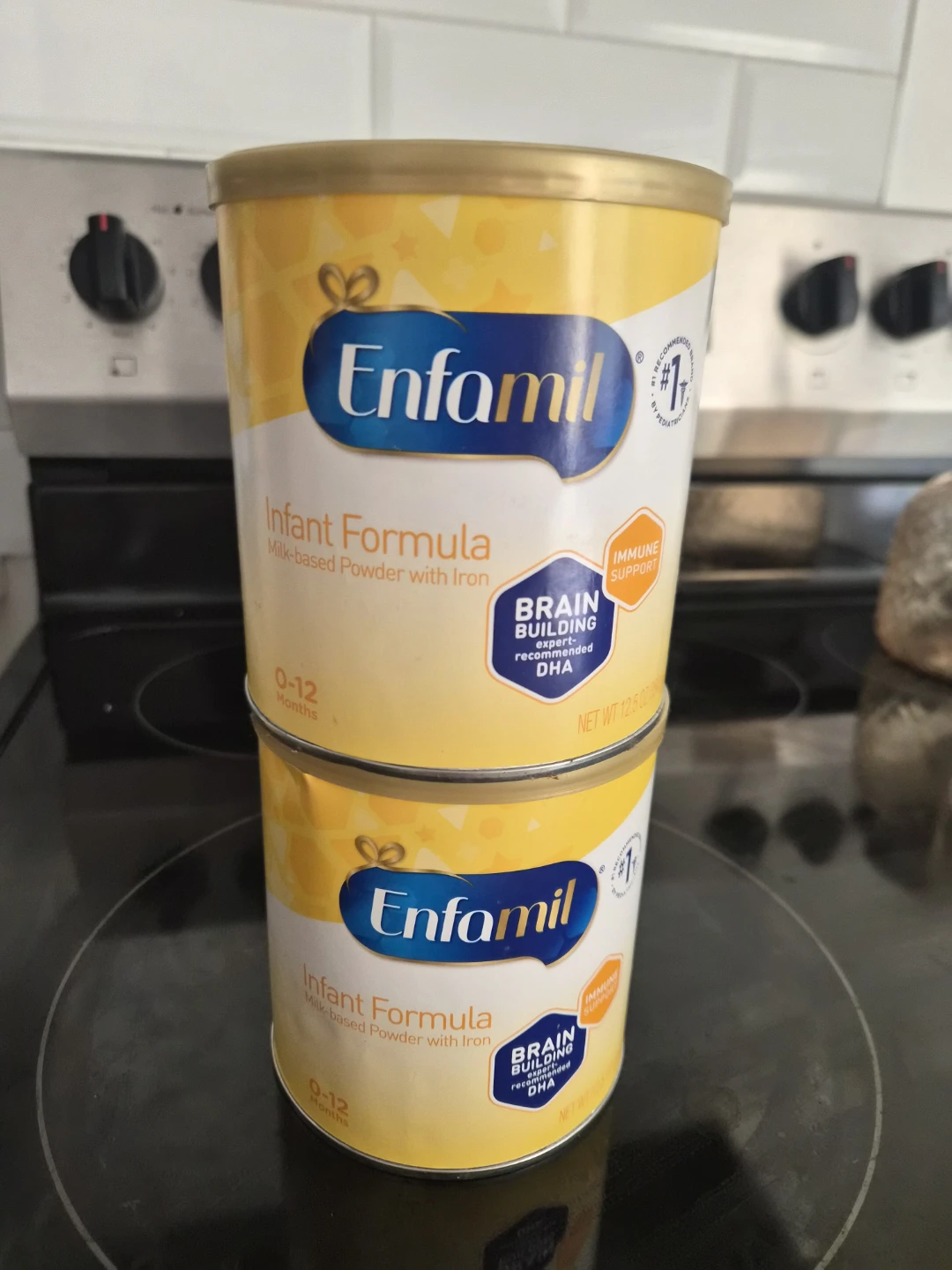 2 Cans of Enfamil Infant Formula 12.5 oz