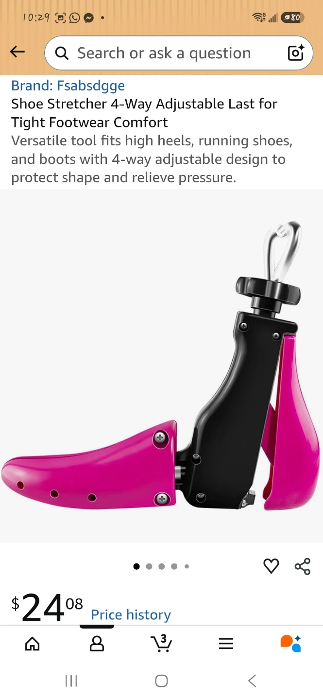 4-Way Adjustable Shoe Stretcher