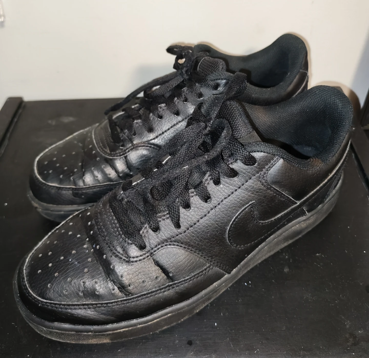 Nike Court Vision Low Black Sneakers - photo 2