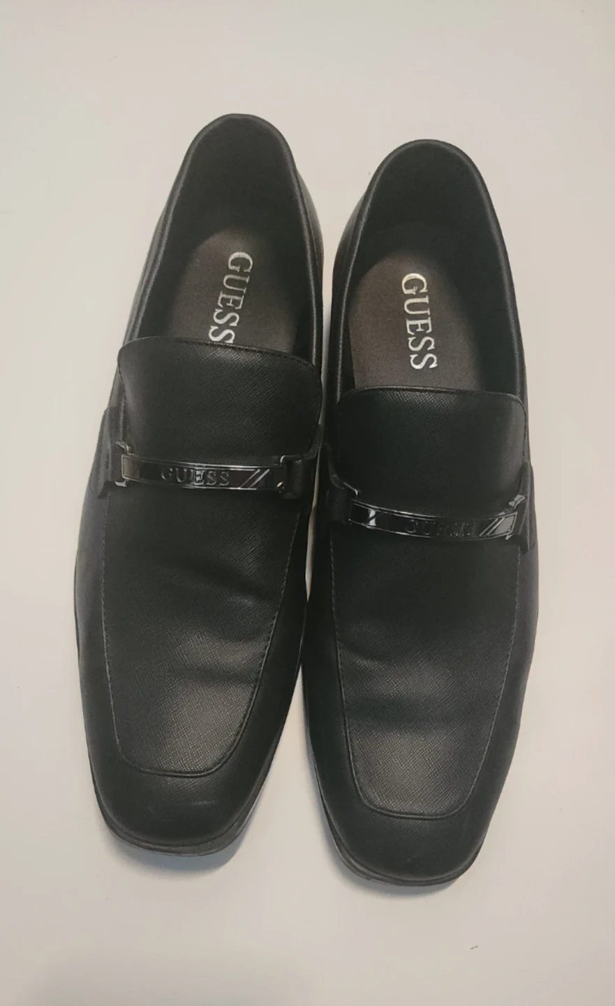 Black Guess Loafers US 10
