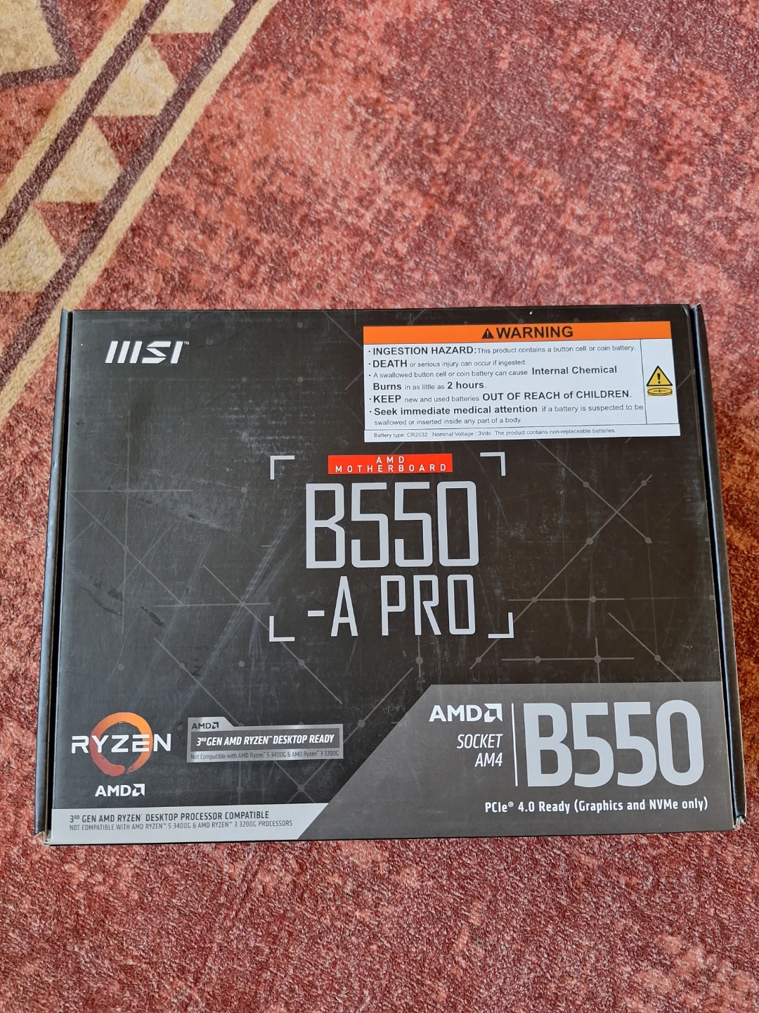MSI B550-A PRO Motherboard for AMD Ryzen Processors - photo 2