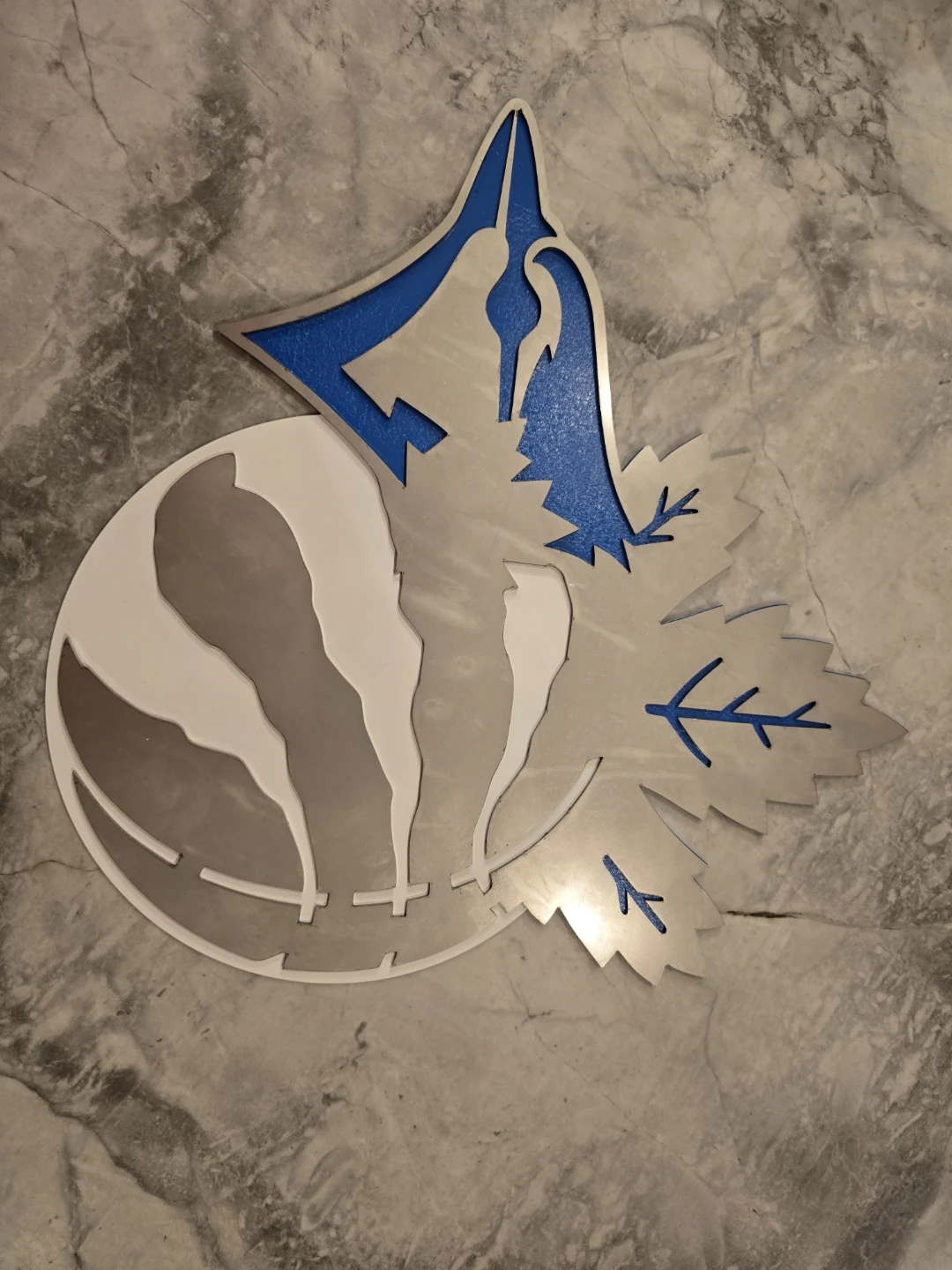 Toronto Blue Jays/Raptors metal wall art