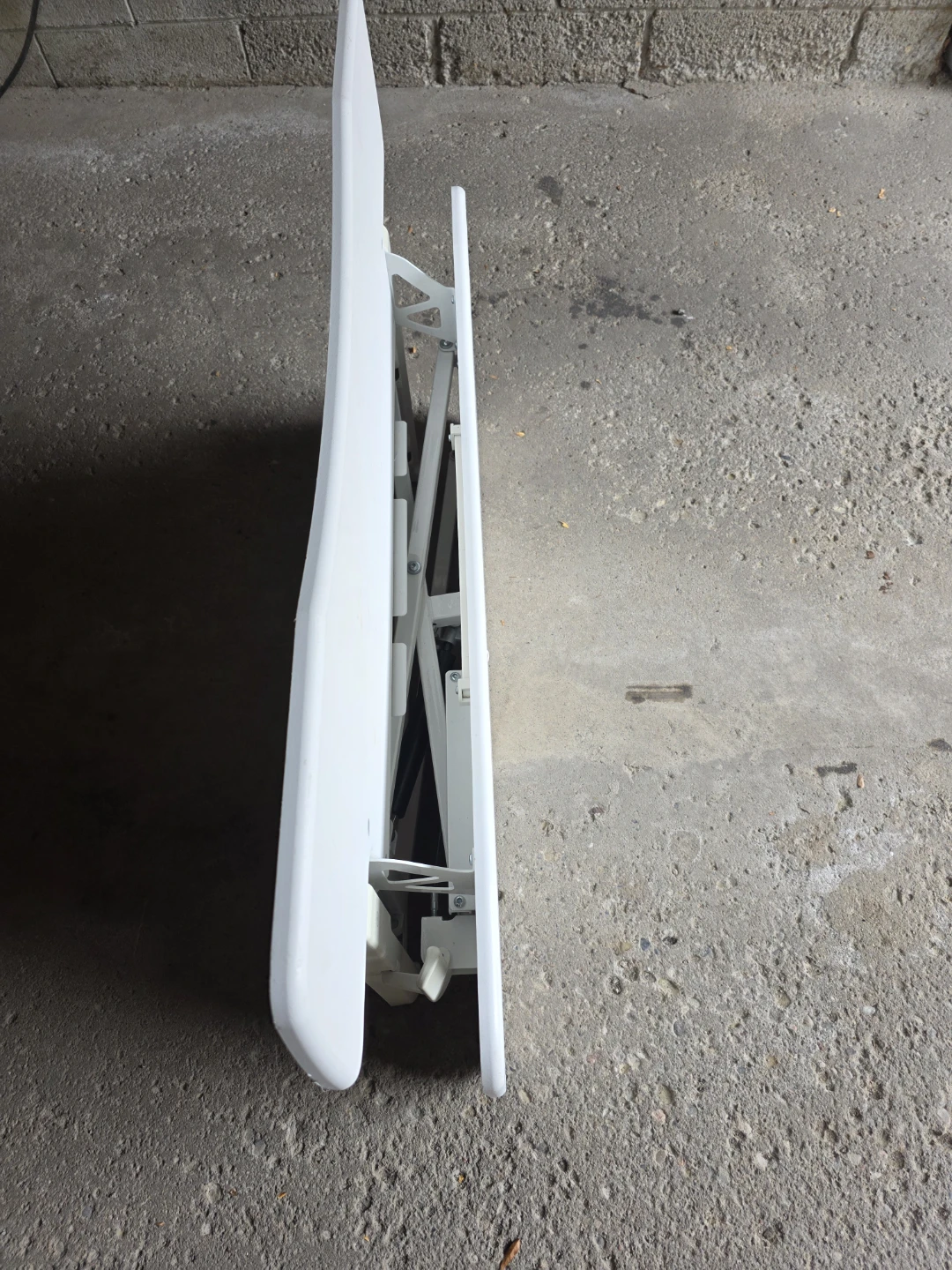 White Adjustable Standing Desk Converter - photo 3