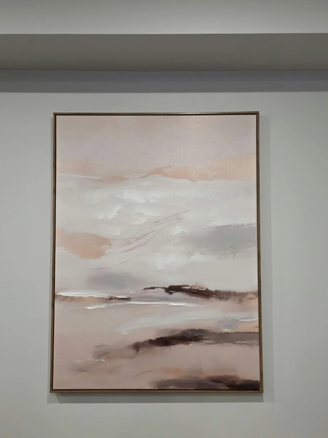 Abstract Wall Art with Wooden Frame - photo 2