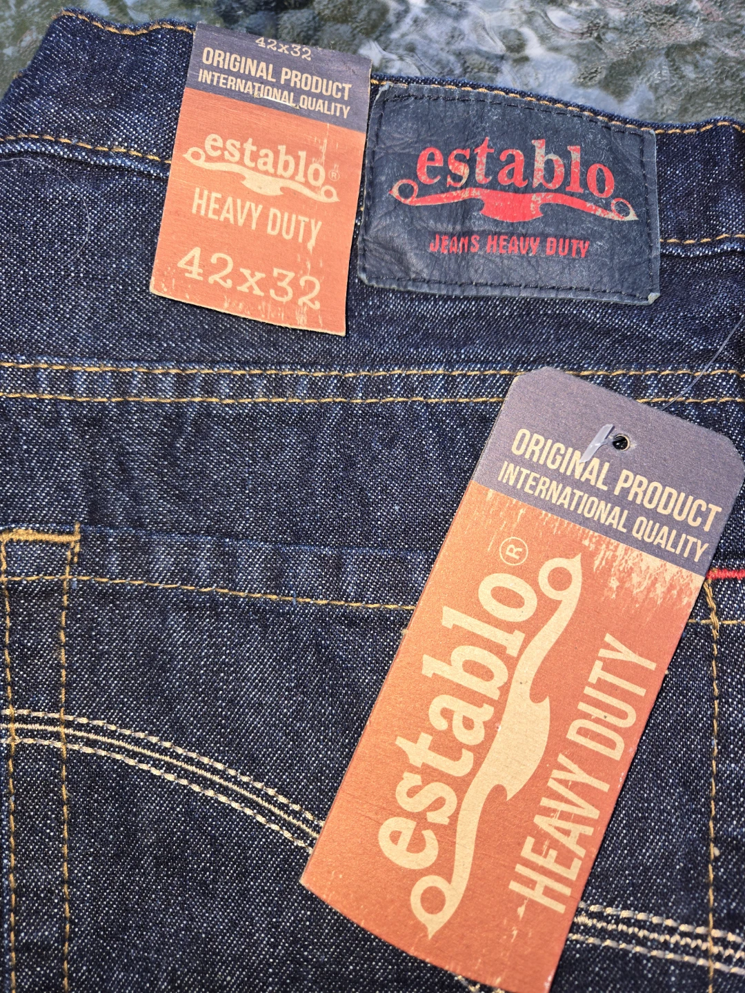 Establo Heavy Duty Jeans Size 42x32