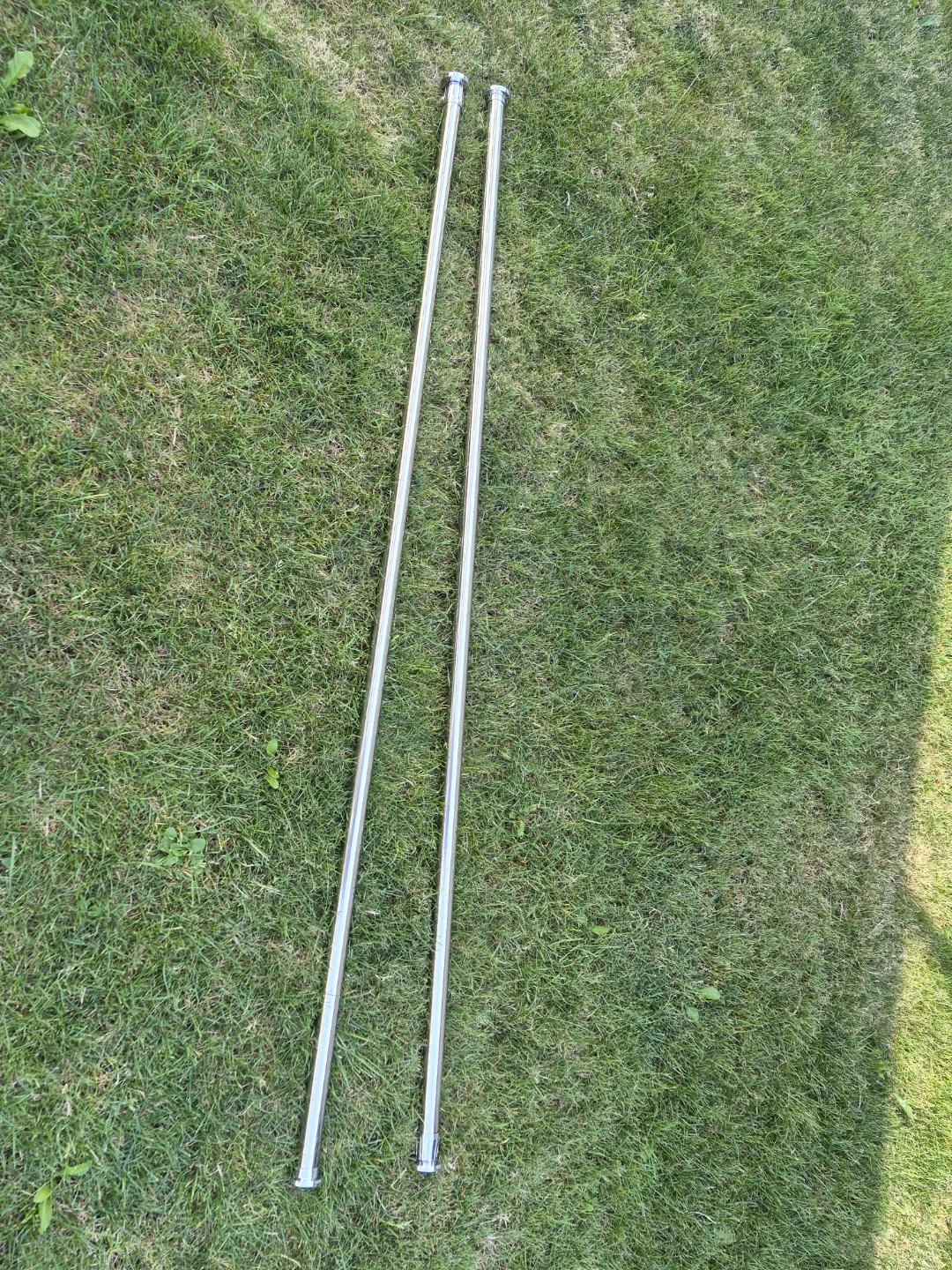 Two Shower Rods 58"