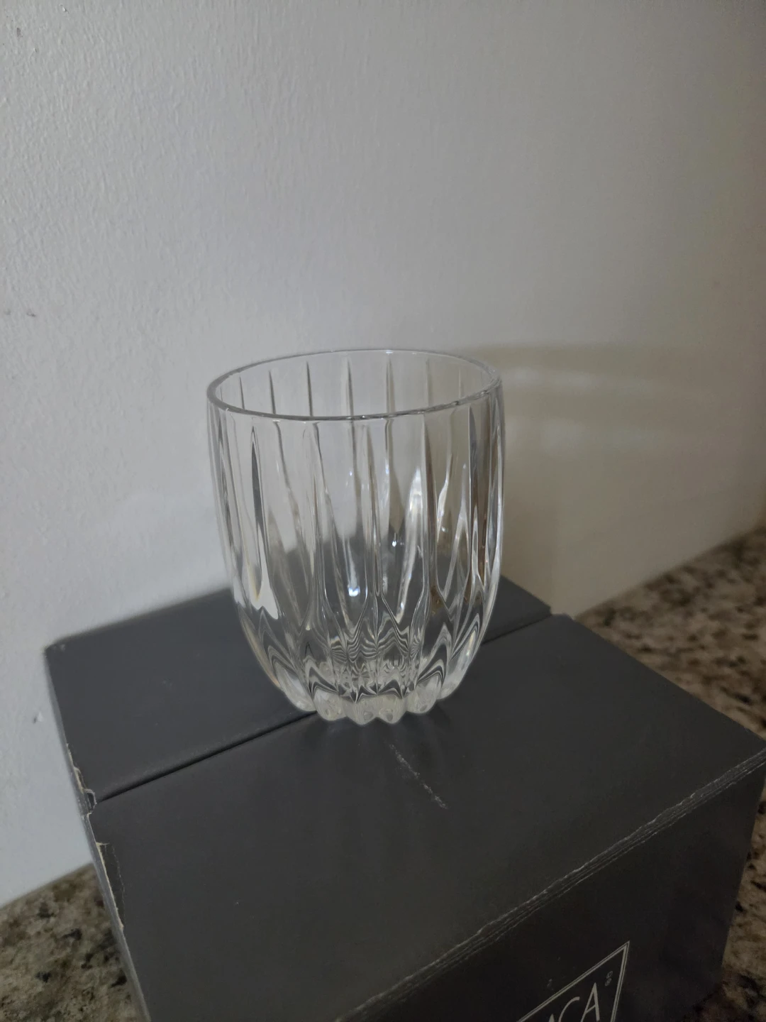 Mikasa crystal glass