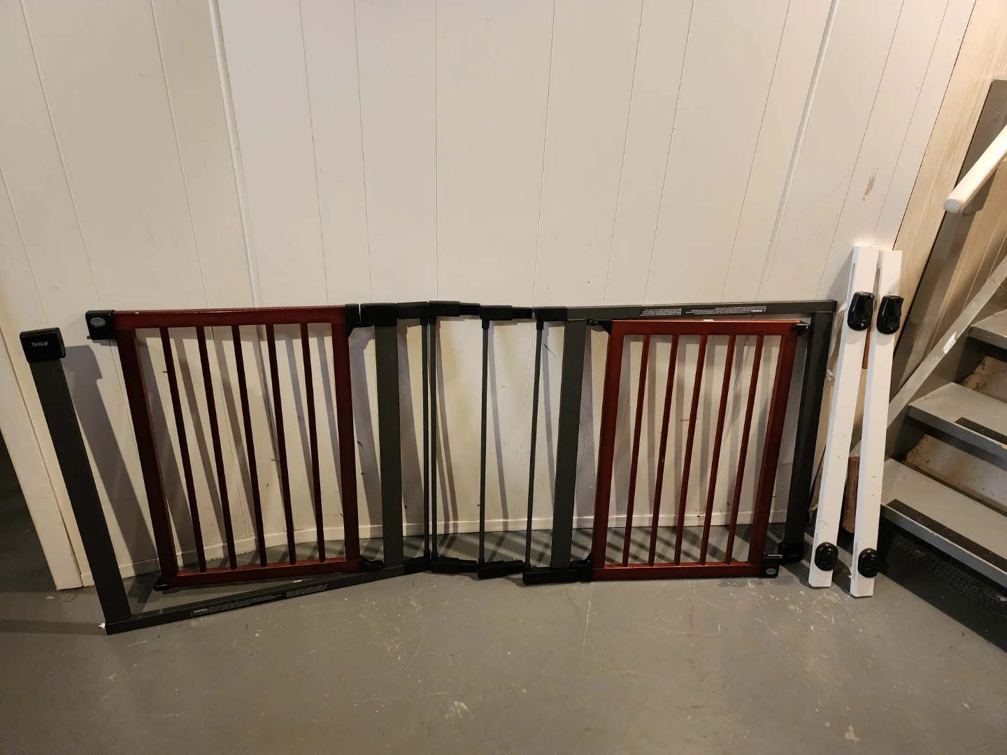 Lot of 6 Safety / Baby Gates – Summer Infant Metal & Wood. - photo 3