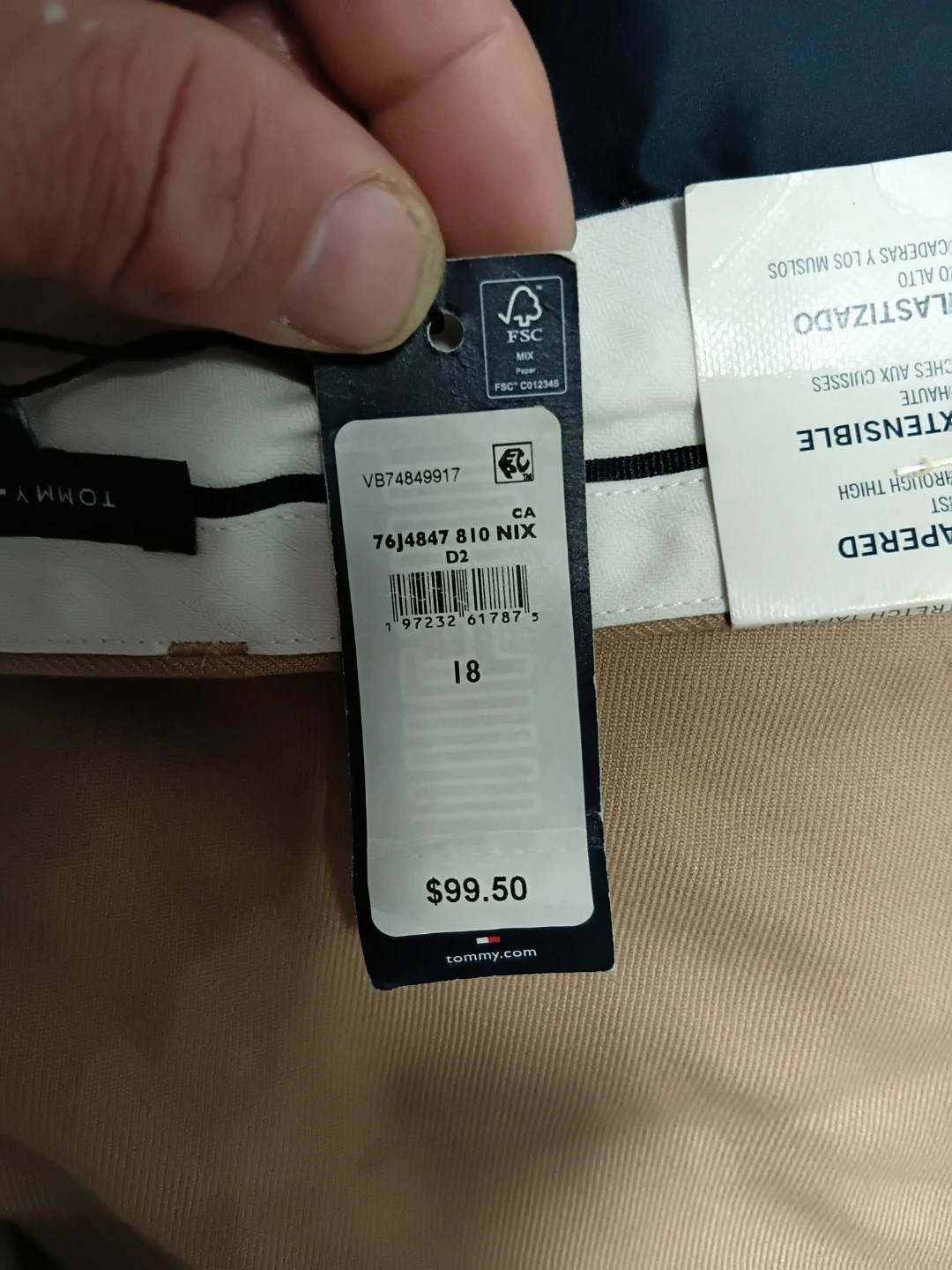 Tommy Hilfiger Beige Chino Pants - photo 3