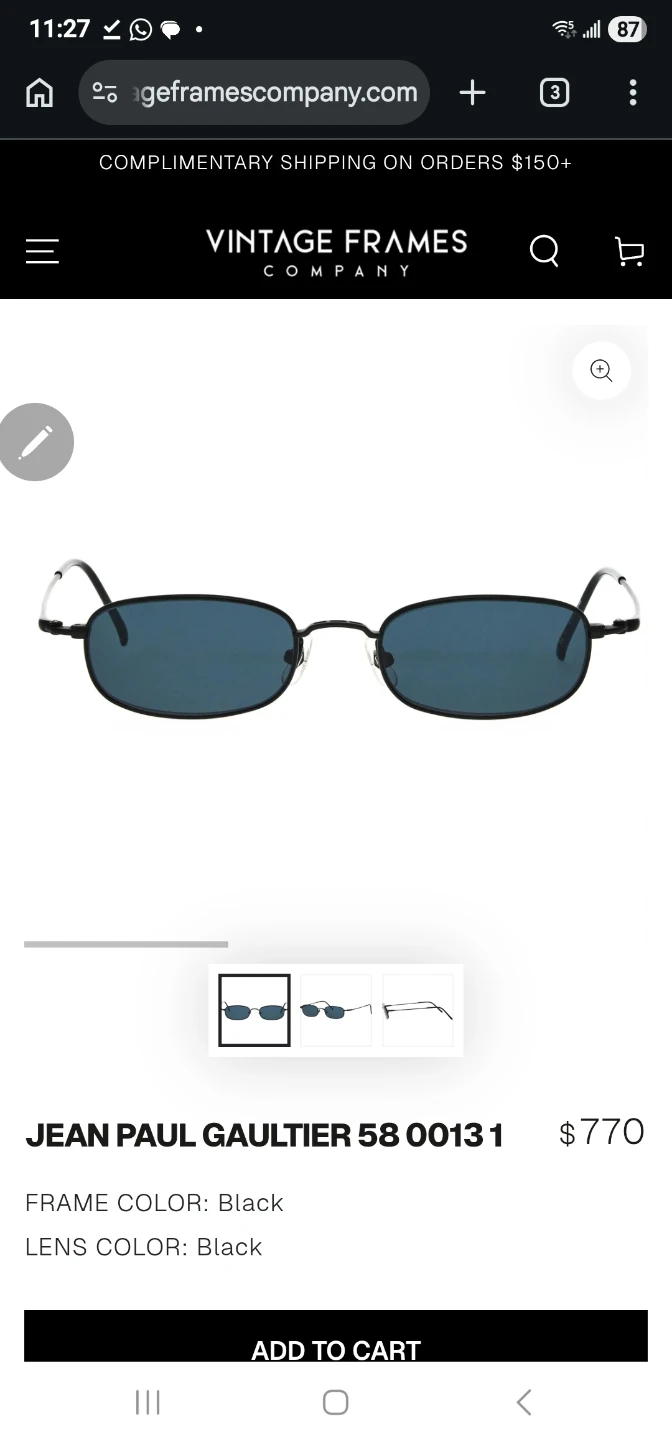 Jean Paul Gaultier 58-0013 Sunglasses - photo 5