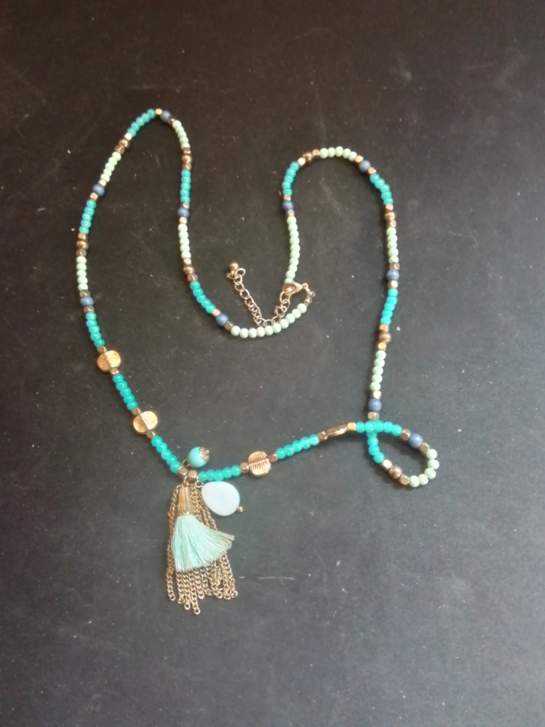 Rare Retired SILPADA "Dominica Details" Boho Tassel Necklace