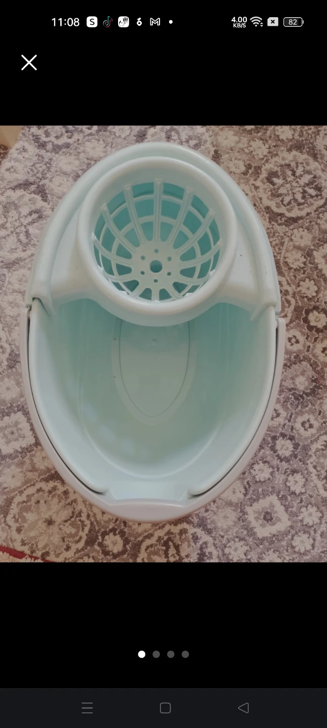 Light Blue Mop Bucket🏈