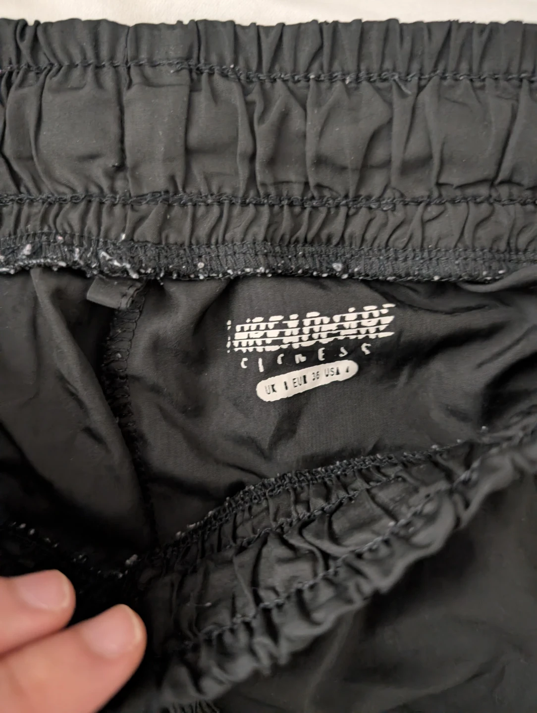Threadbare Fitness Black Athletic Shorts Gym Running Workout - photo 2