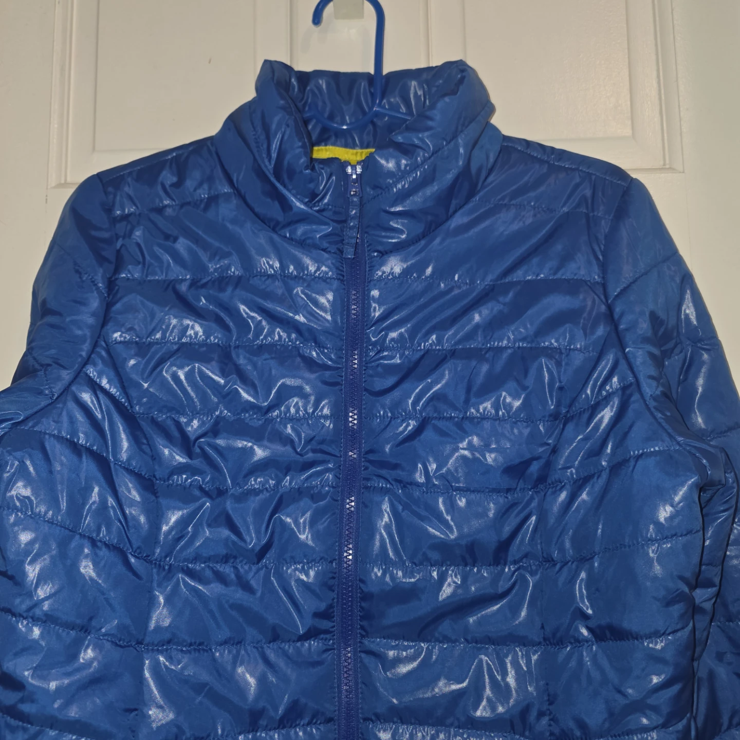 Womens Aeropostale Puffer Jacket, Blue, Large - photo 3