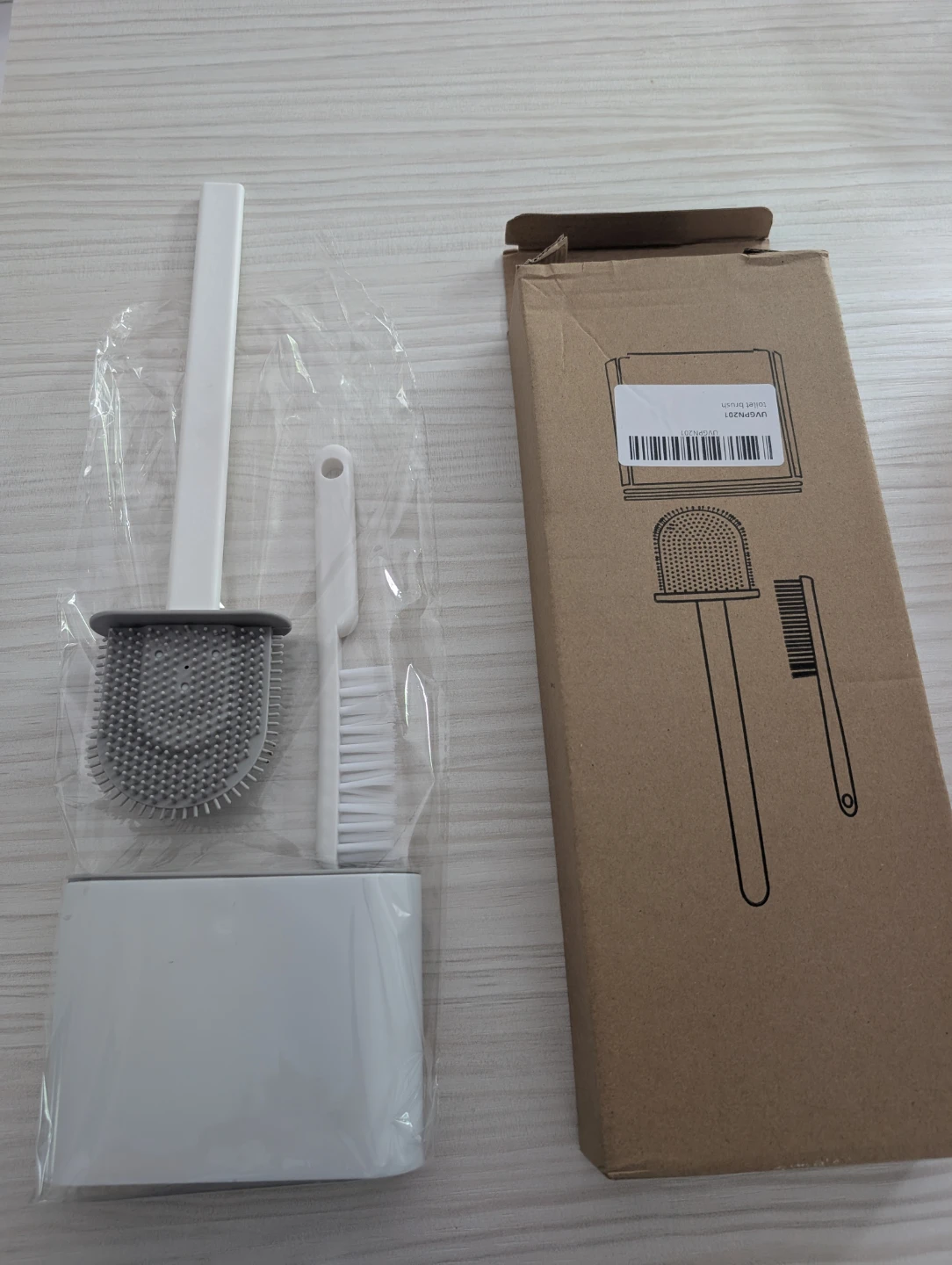 Silicone Toilet Brush Set