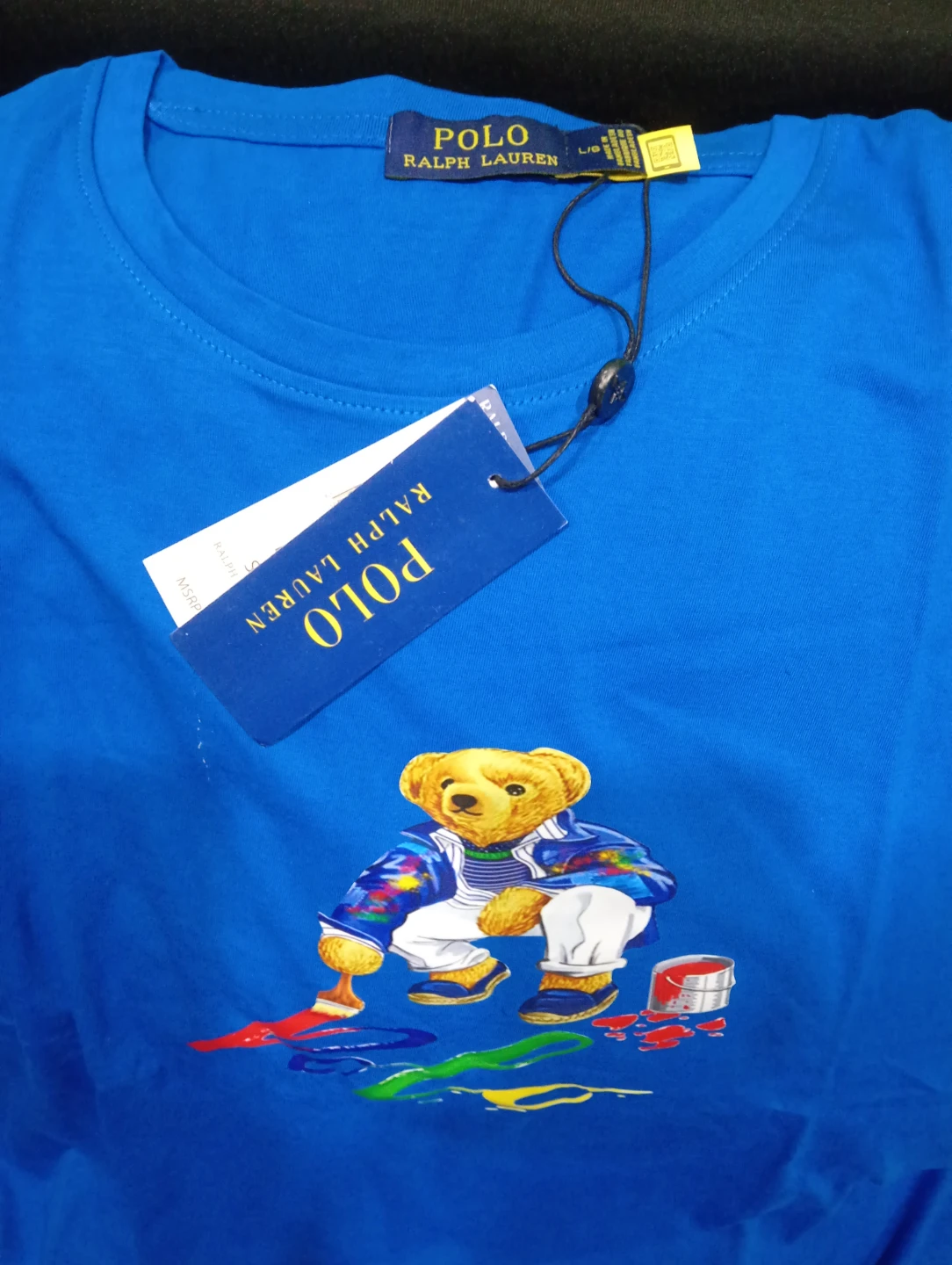 Polo Ralph Lauren Bear T-Shirt mens size L - photo 2