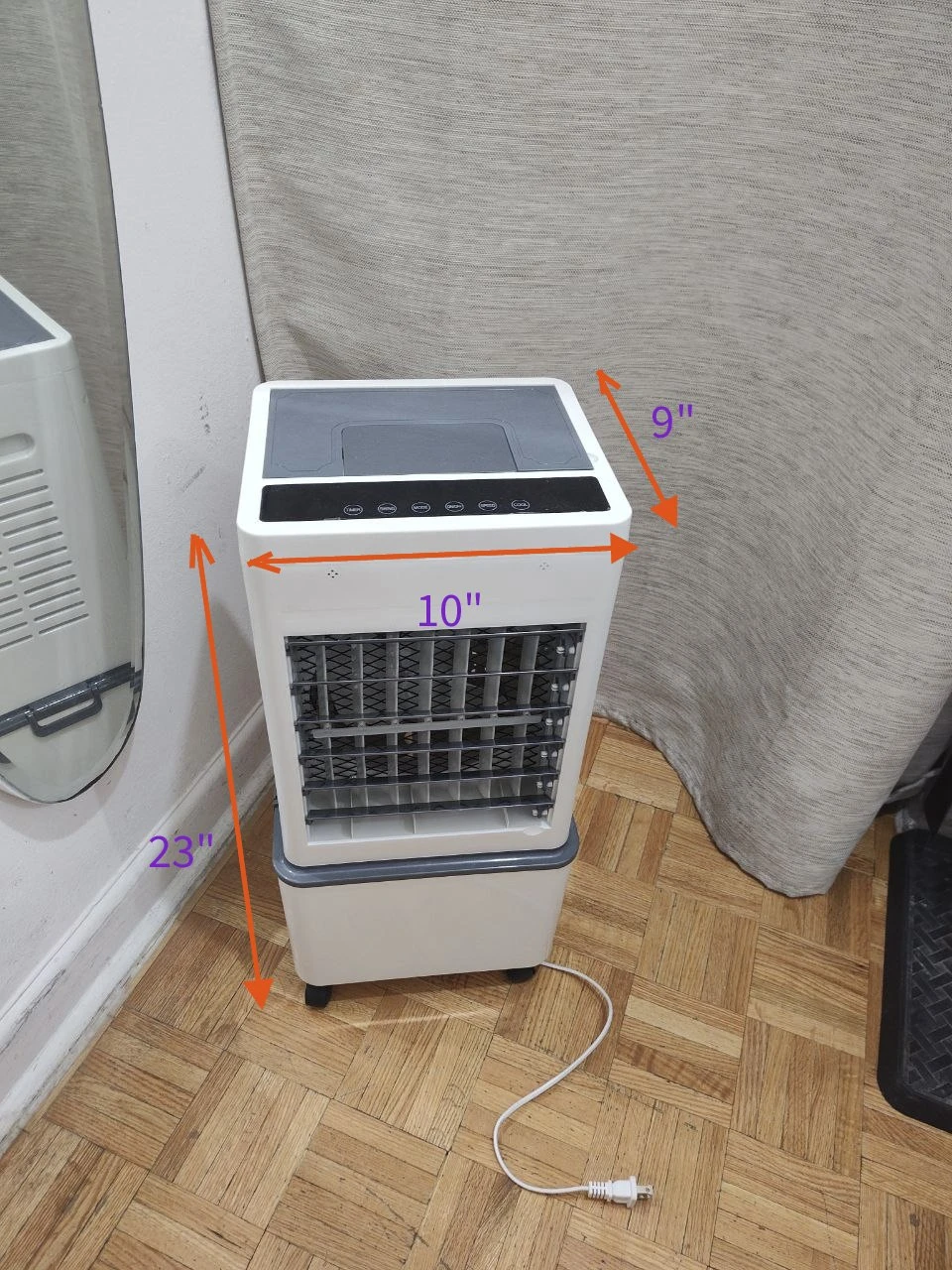 Portable Evaporative Air Cooler & Humidifier (Model KYS-30-105Y)
