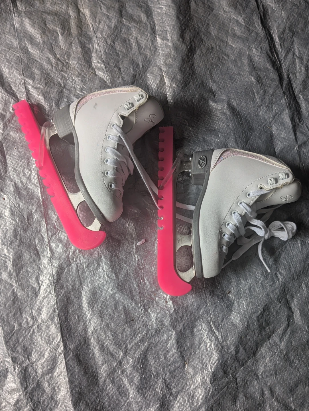 Sparkle Junior Figure Skates Size 11 - photo 4