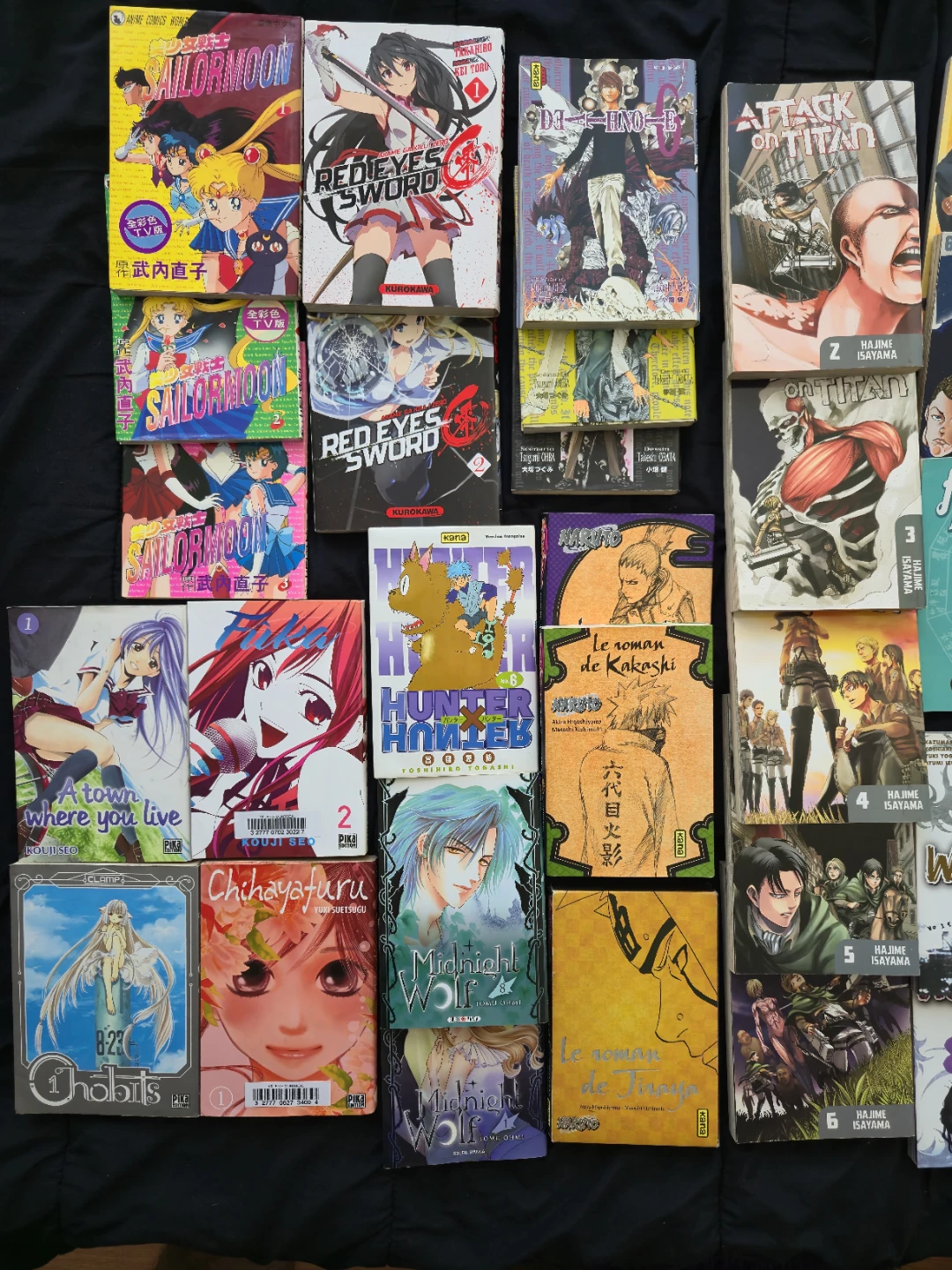Large Collection of Assorted Manga Volumes