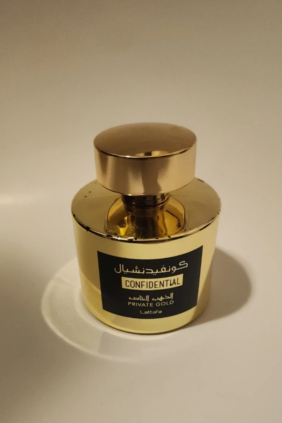 Lattafa Confidential Private Gold Perfume