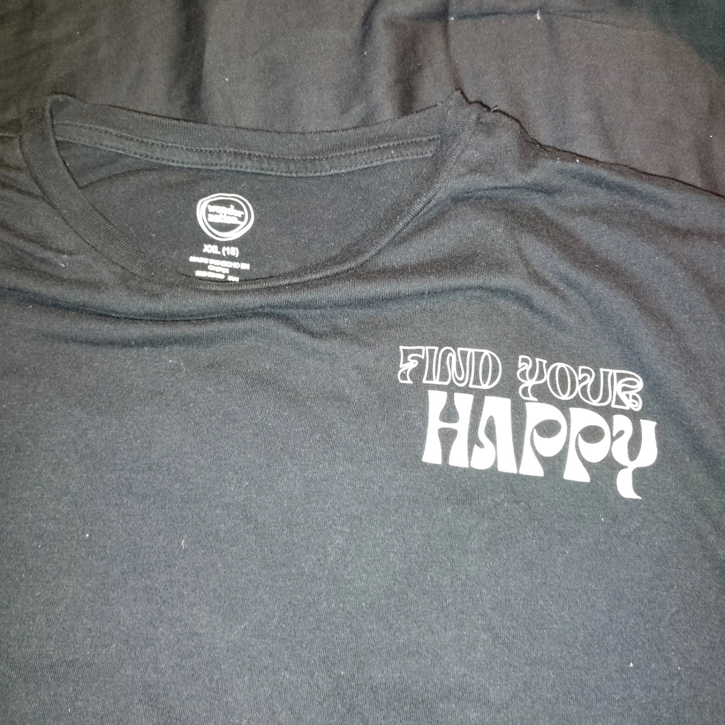 Wonder Nation Find Your Happy T-Shirt XXL