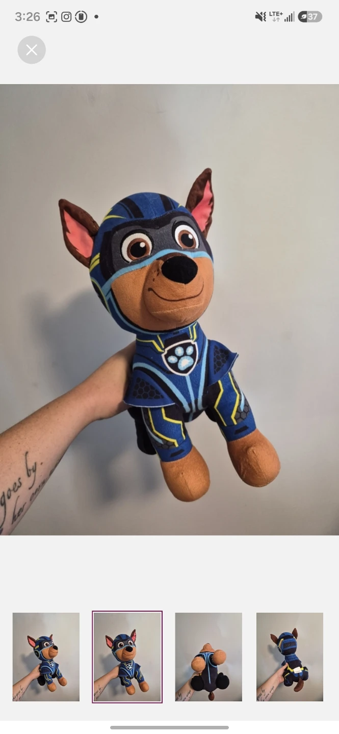 Paw Patrol Chase Plush Toy - photo 2