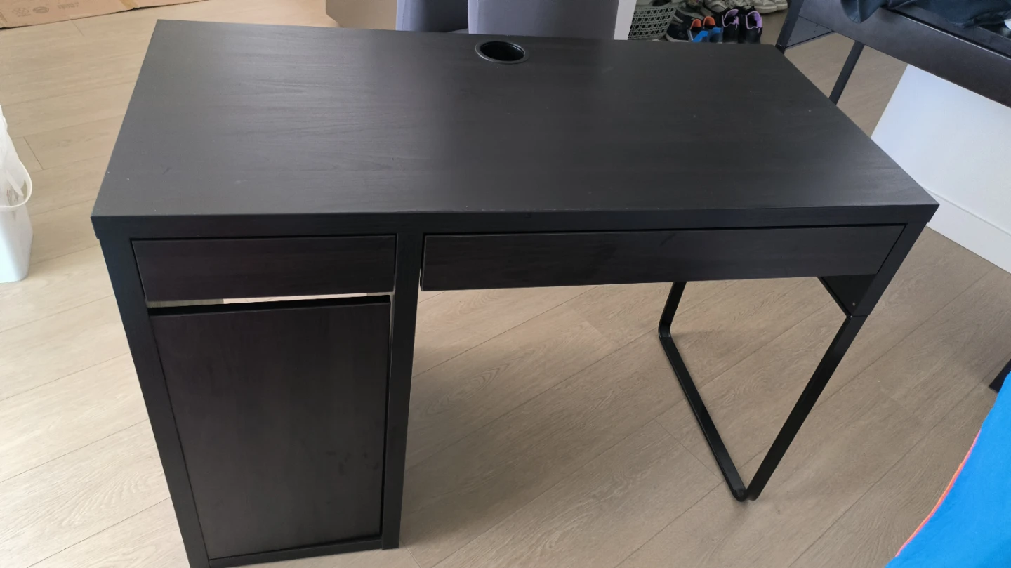Ikea Micke Desk with Two Drawers