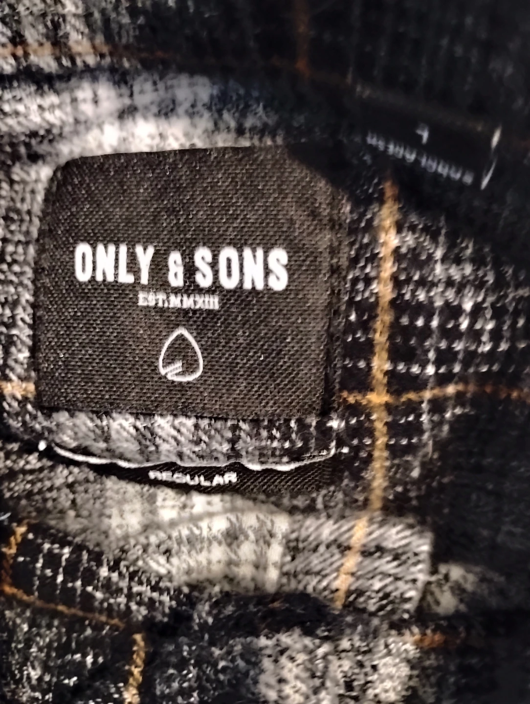 ONLY & SONS Black Plaid Flannel Shirt - photo 3
