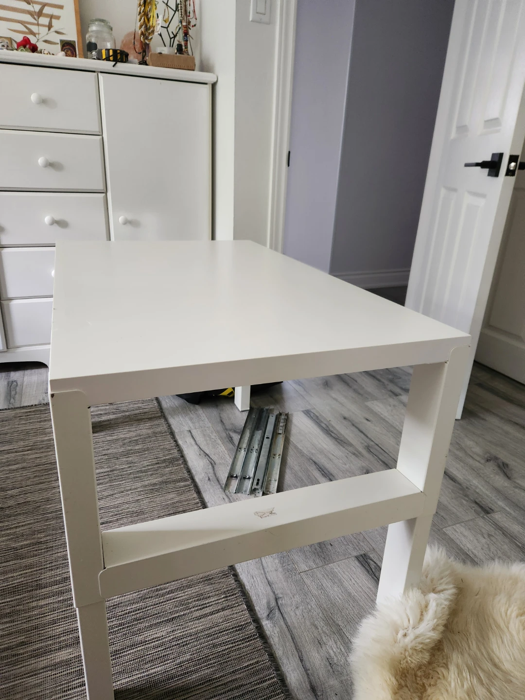 IKEA PÅHL White Desk - photo 2