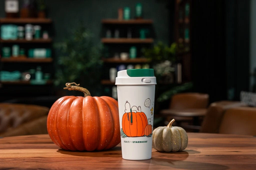 Peanuts × Starbucks  Pumpkin Tumbler