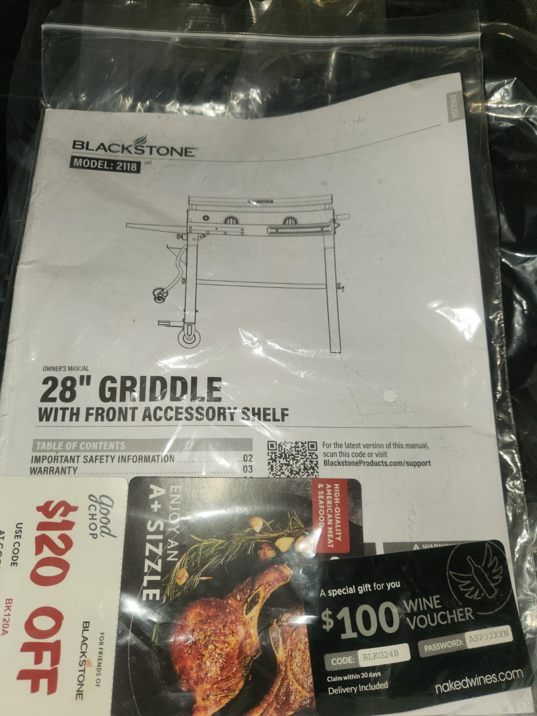 28" Blackstone Griddle Brand New - photo 3
